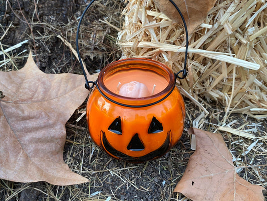 Jack-o-Lantern Candle