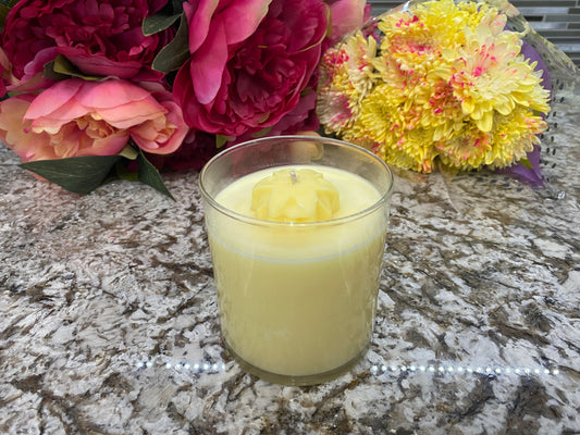 Flowers For Mom Candle