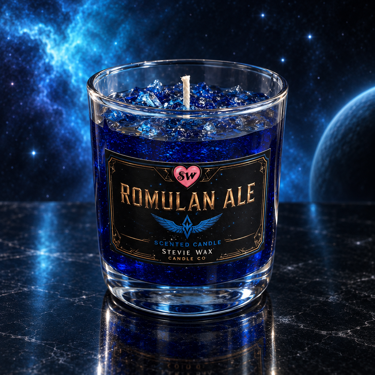 Romulan Ale Candle