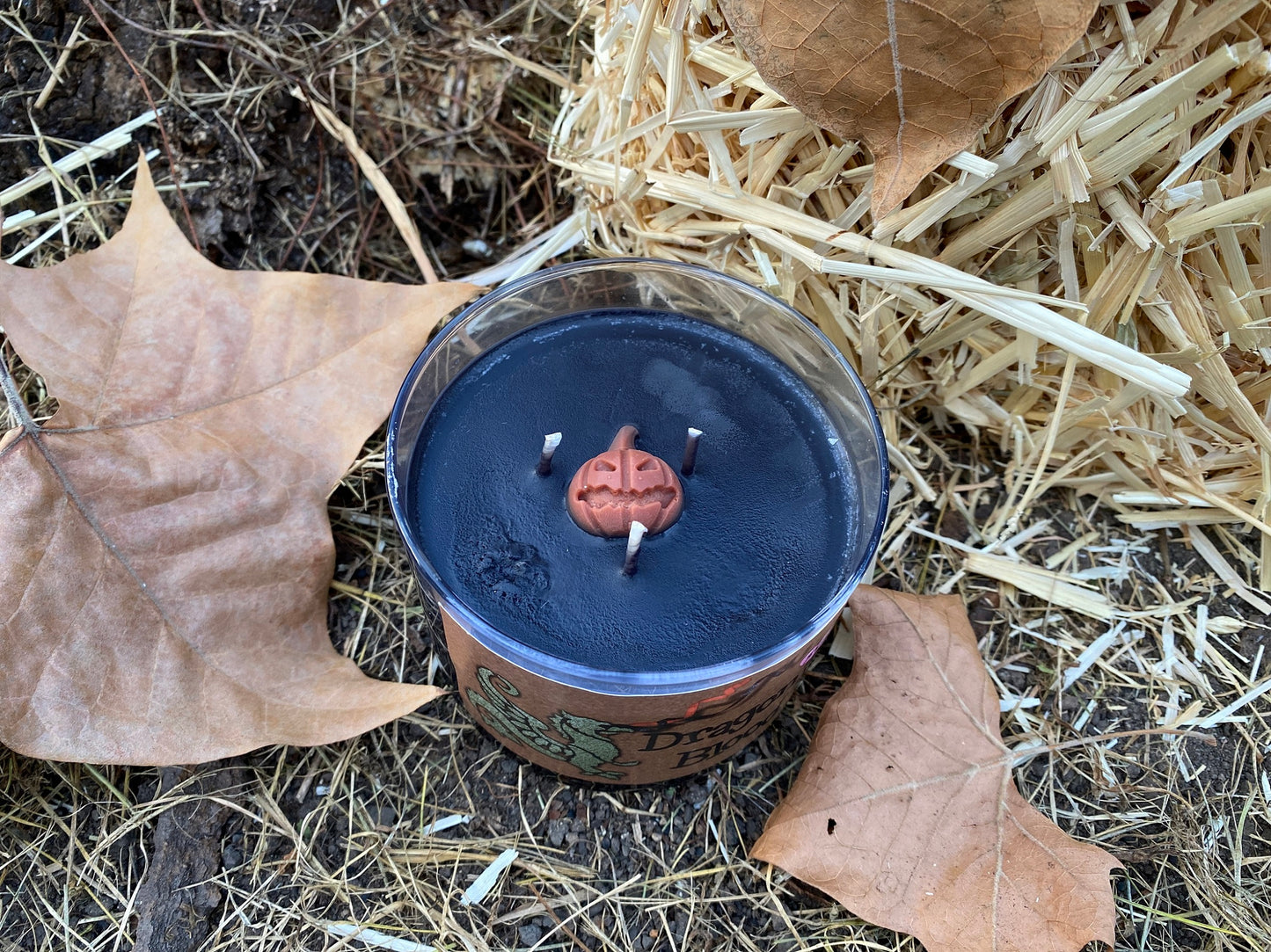 3-Wick Halloween Candle