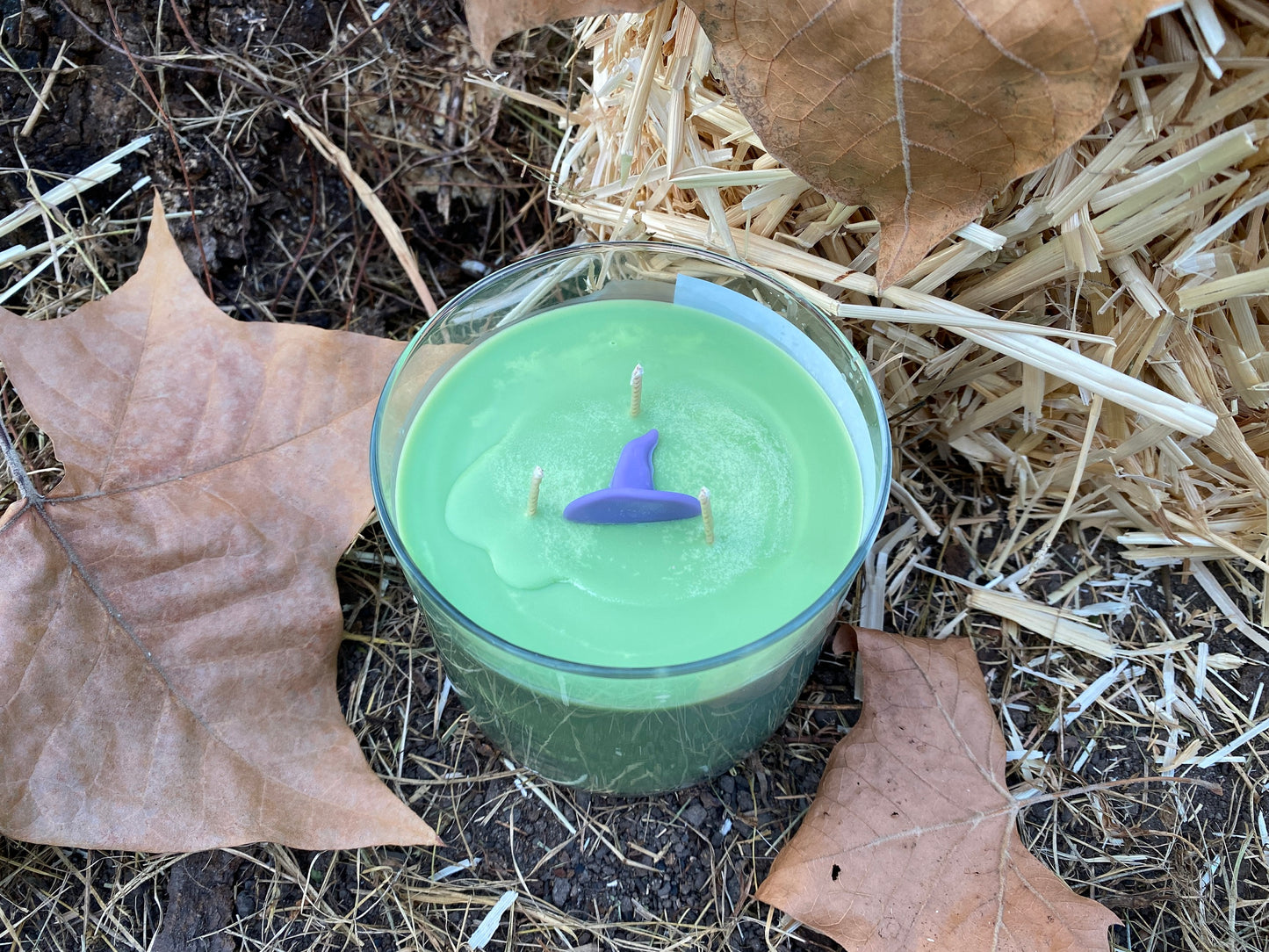 3-Wick Halloween Candle